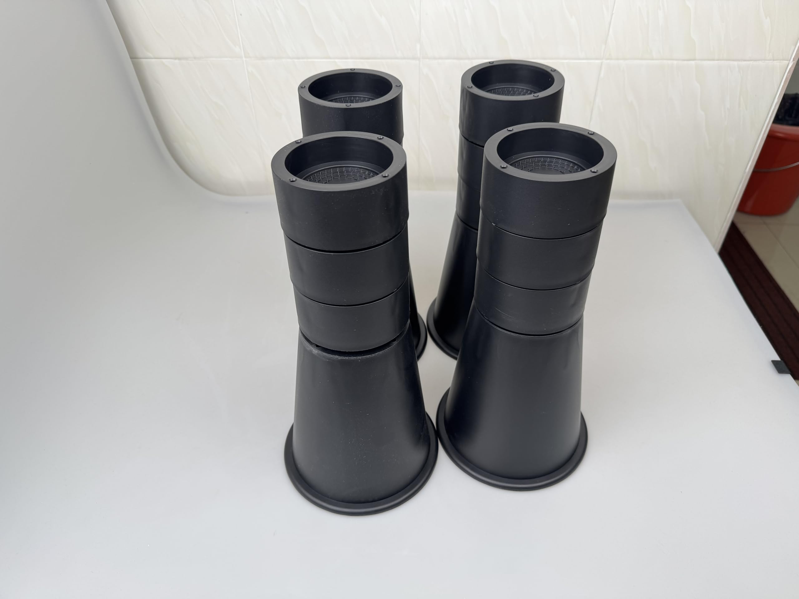 Snapklik.com : ANNKUT Bed Risers 12 Inch Heavy Duty, Elevation In ...
