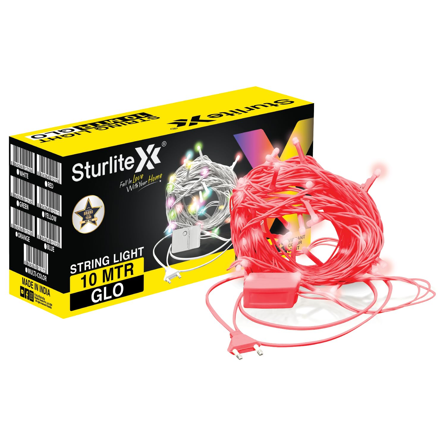Sturlite GLO String Lights - 10m Green LED -13 Sturlite GLO String Lights - 10m Green LED -13