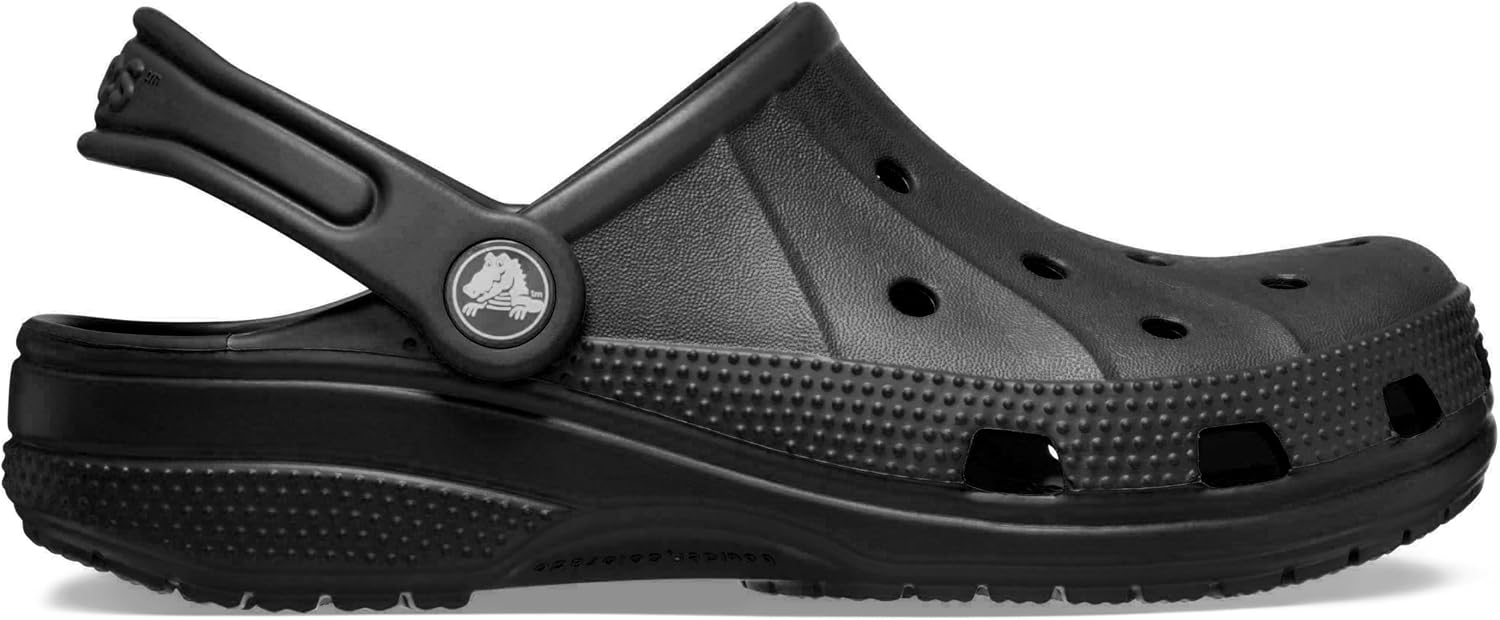 CrocsUnisex-Child Ralen Clog, Black, 3 US Little Kid
