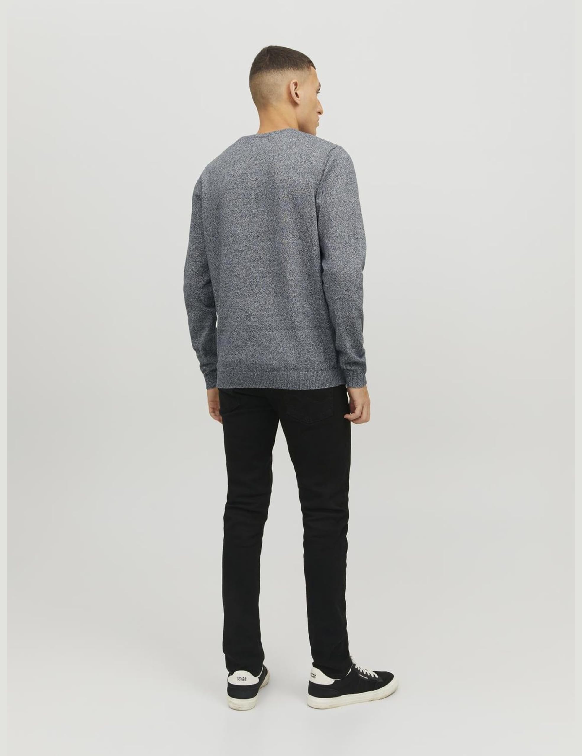 JACK & JONES Knitted Pullover Plain Knitted Pullover