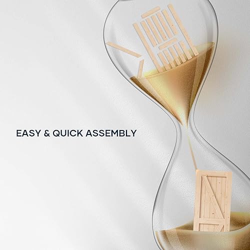 Miniatura 6 de EaseLife Puerta corrediza de granero de 32 x 84 pulgadas con kit de herrajes para puerta de granero de 5.5 pies y asa incluida, montaje de