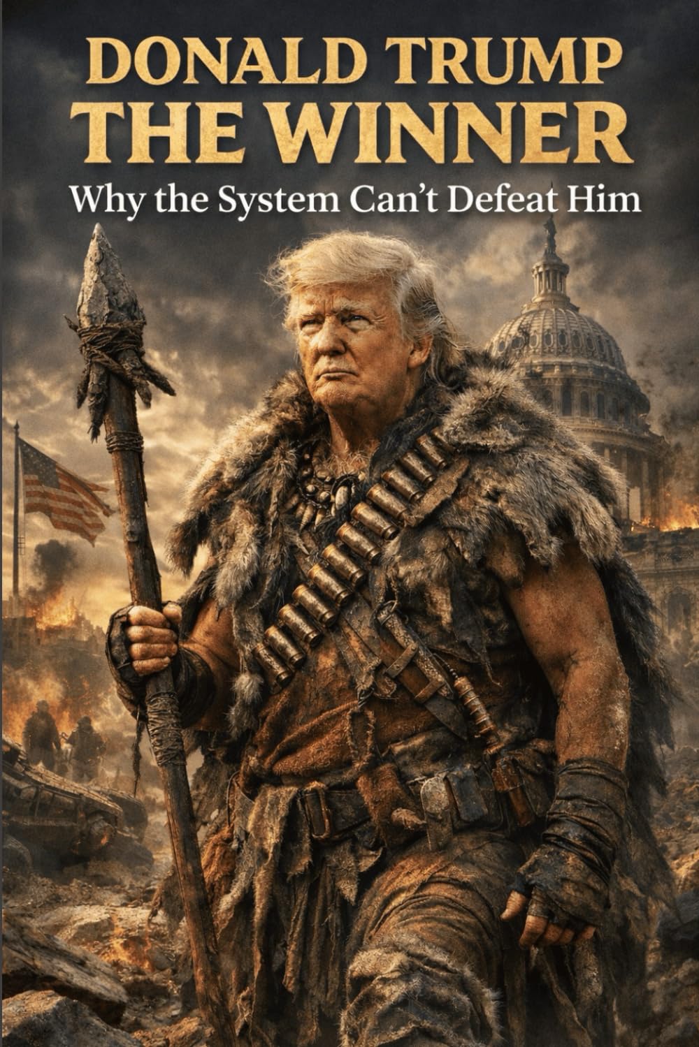 Donald Trump The Winner: Why The System Can't Defeat Him | 6 x 9 Inches, 73 pages | Gifts for Family, Friends, Students, Politicians