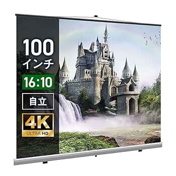Amazon | シアターハウス ビジネスプロジェクター スクリーン