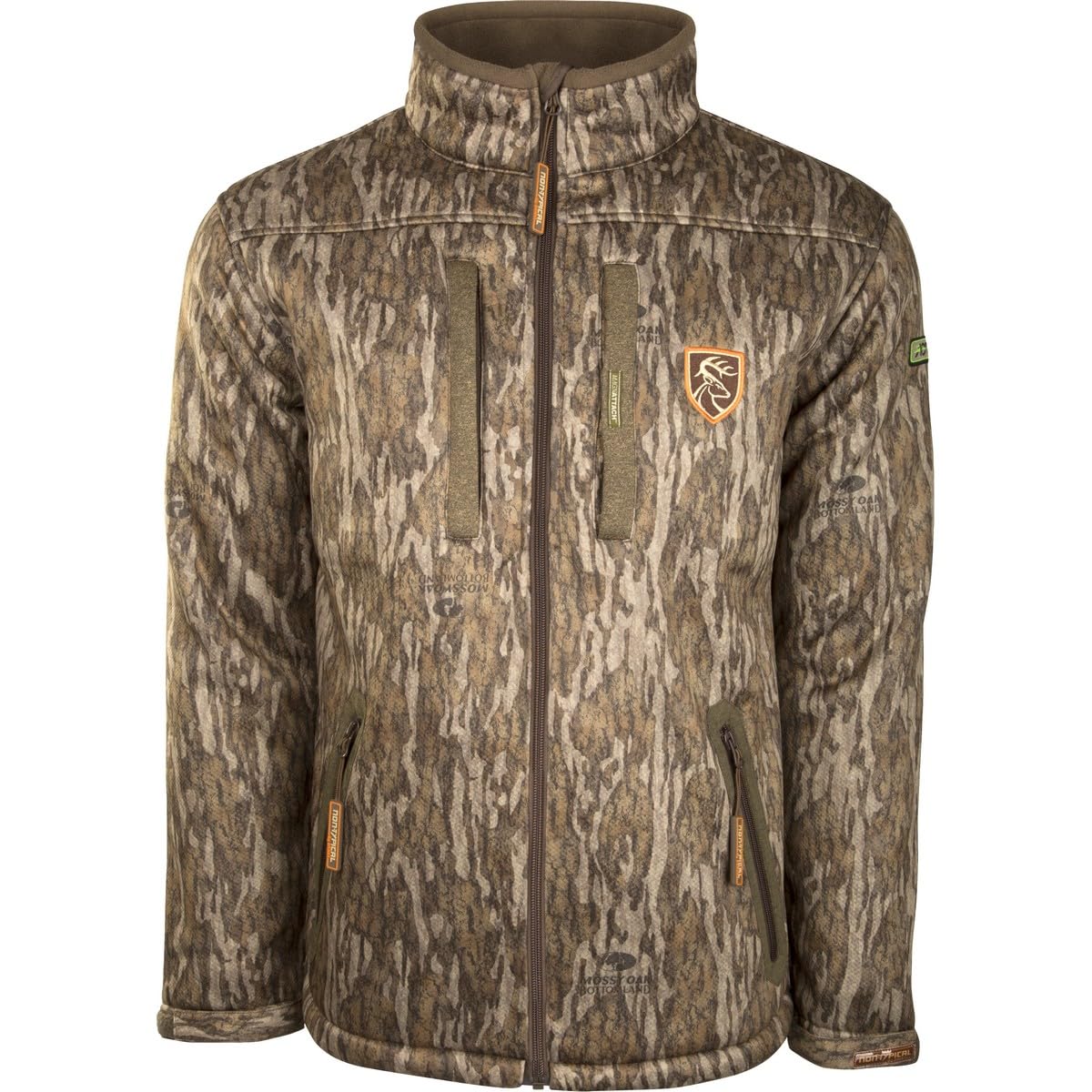 Drake DNT1010-YTH-006-08 Youth Heavyweight Silencer Full Zip Jacket Bottomland Youth Size 8