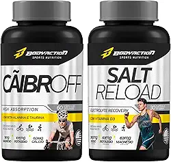 Cãibroff Anti Cãibras + Salt Reload Cápsulas Sal Bodyaction