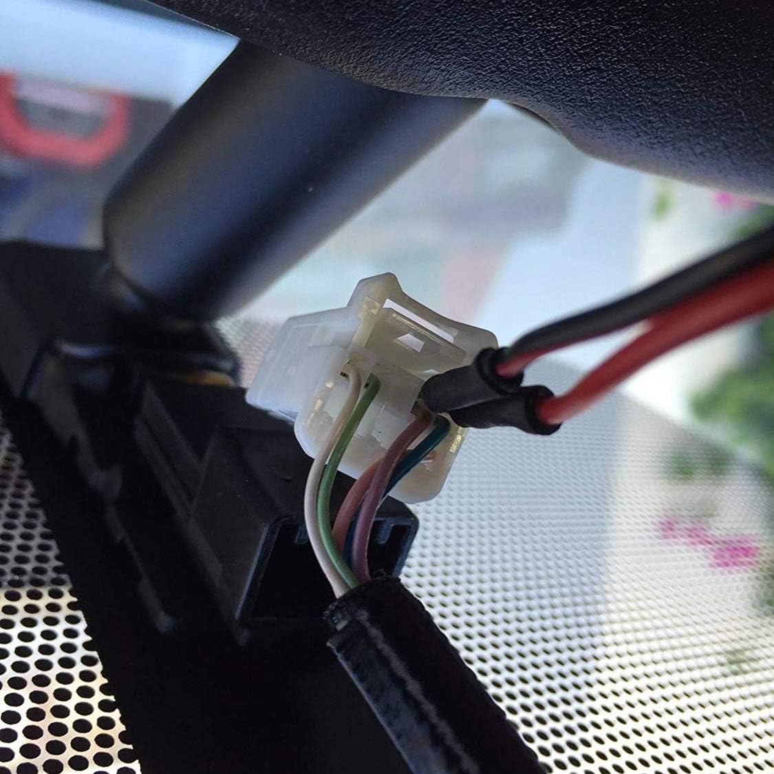 SimpleUSB 12V to MicroUSB Two-Prong Universal Dashcam Adapter