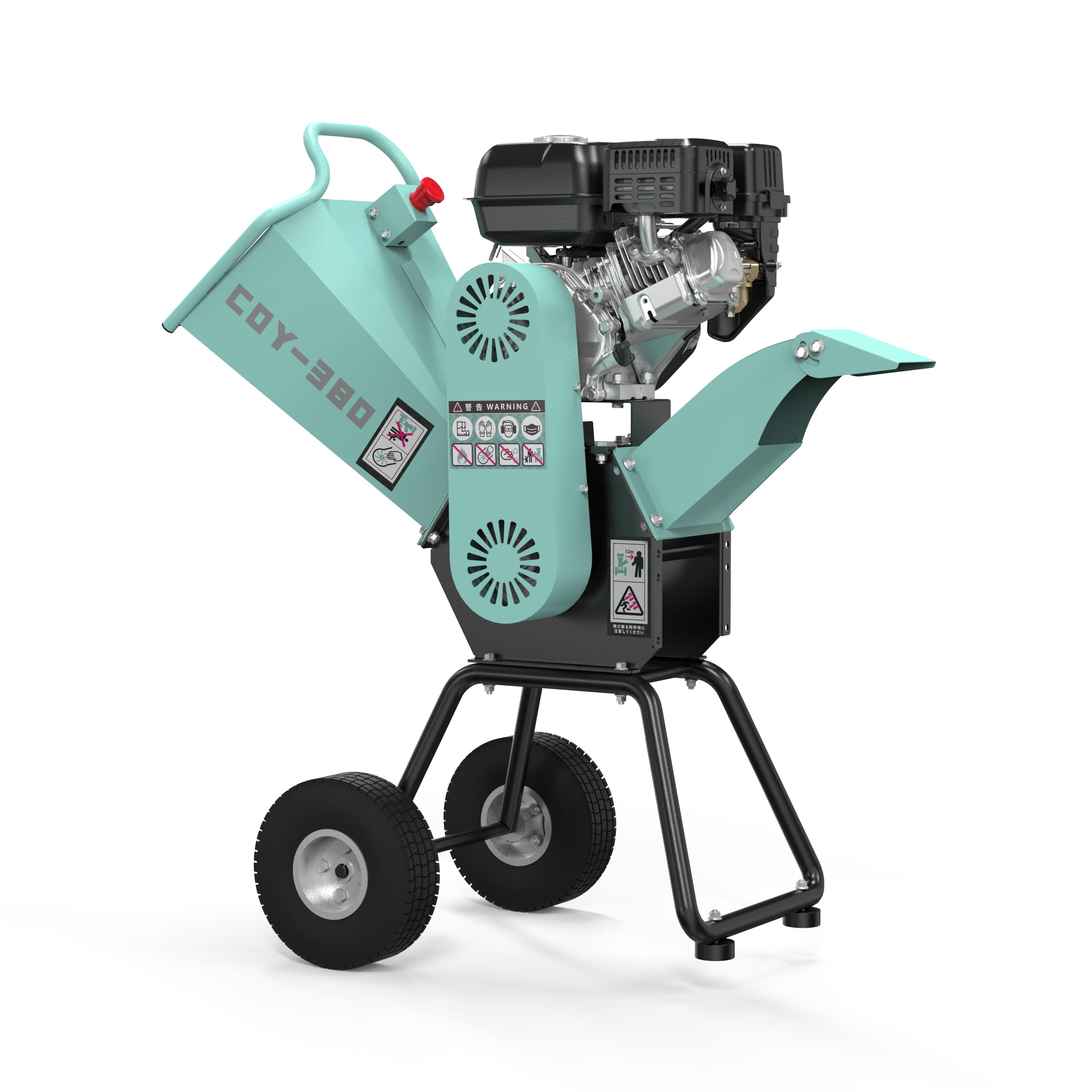 Amazon | Kareyou ウッドチッパー エンジン式粉砕機 7.5馬力 最大粉砕