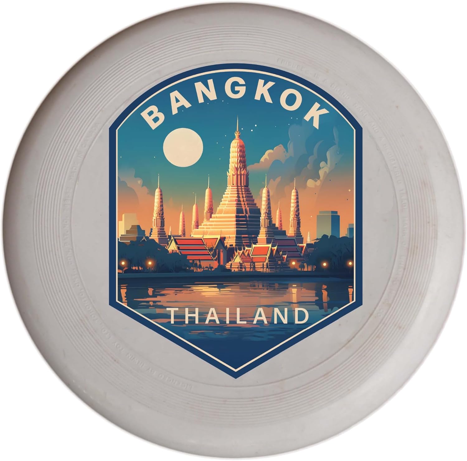 Bar Harbor Maine Design A Souvenir Flying Disc 4-Pack