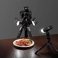 Vista 5 de Godox MF12 12W TTL Macro Flash, Speedlite fuera de cámara con control inalámbrico 2.4G, modos manuales TTL/M, batería de litio incorporada de 3.7 V