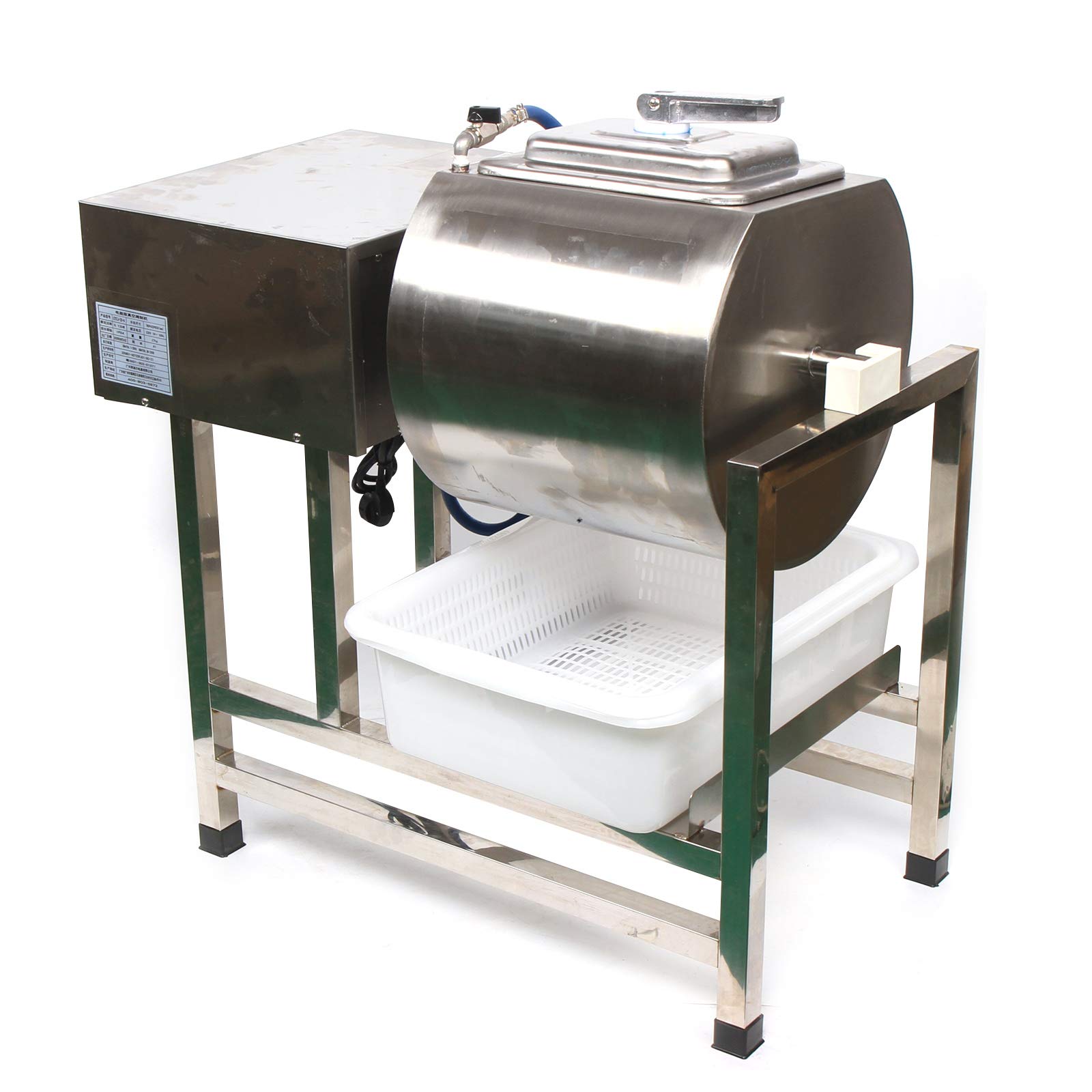 Elektrische Fleischmischer, 38L Elektrische Fleischsalzmaschine, 200W 220V Tischkutter Edelstahl Mischer, Computersteuerung, Fleischmischer Fleischerei