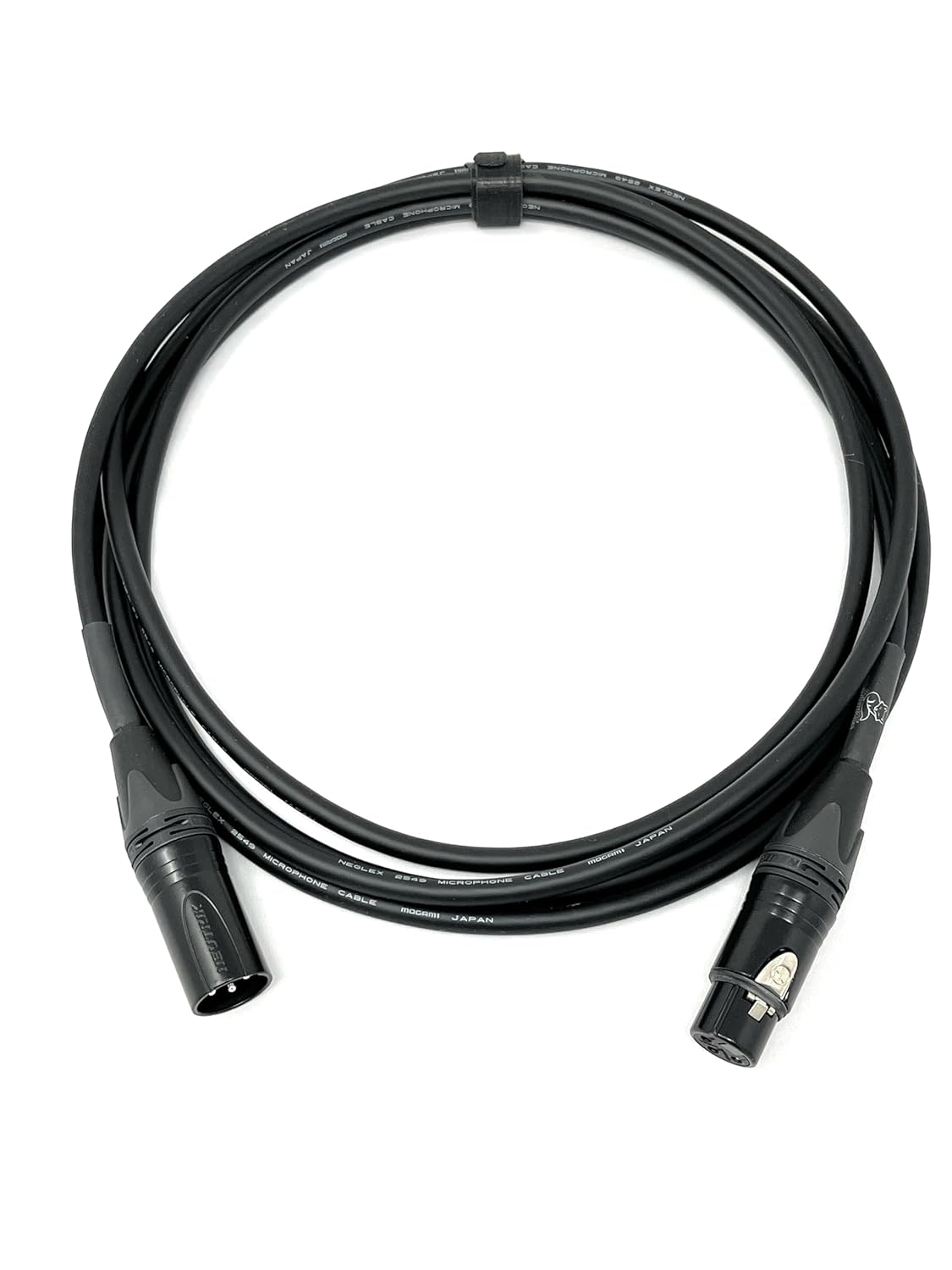 Premium XLR Microphone Cable, 25 ft, XLR3F–XLR3M, (Neutrik Connectors) [Assembled in USA]
