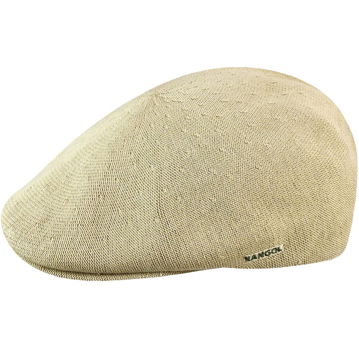 Kangol Bamboo Flat Cap 507 Women/Men - Fibre Ivy hat with Peak Summer Spring-Summer - S (54-55 cm) Beige