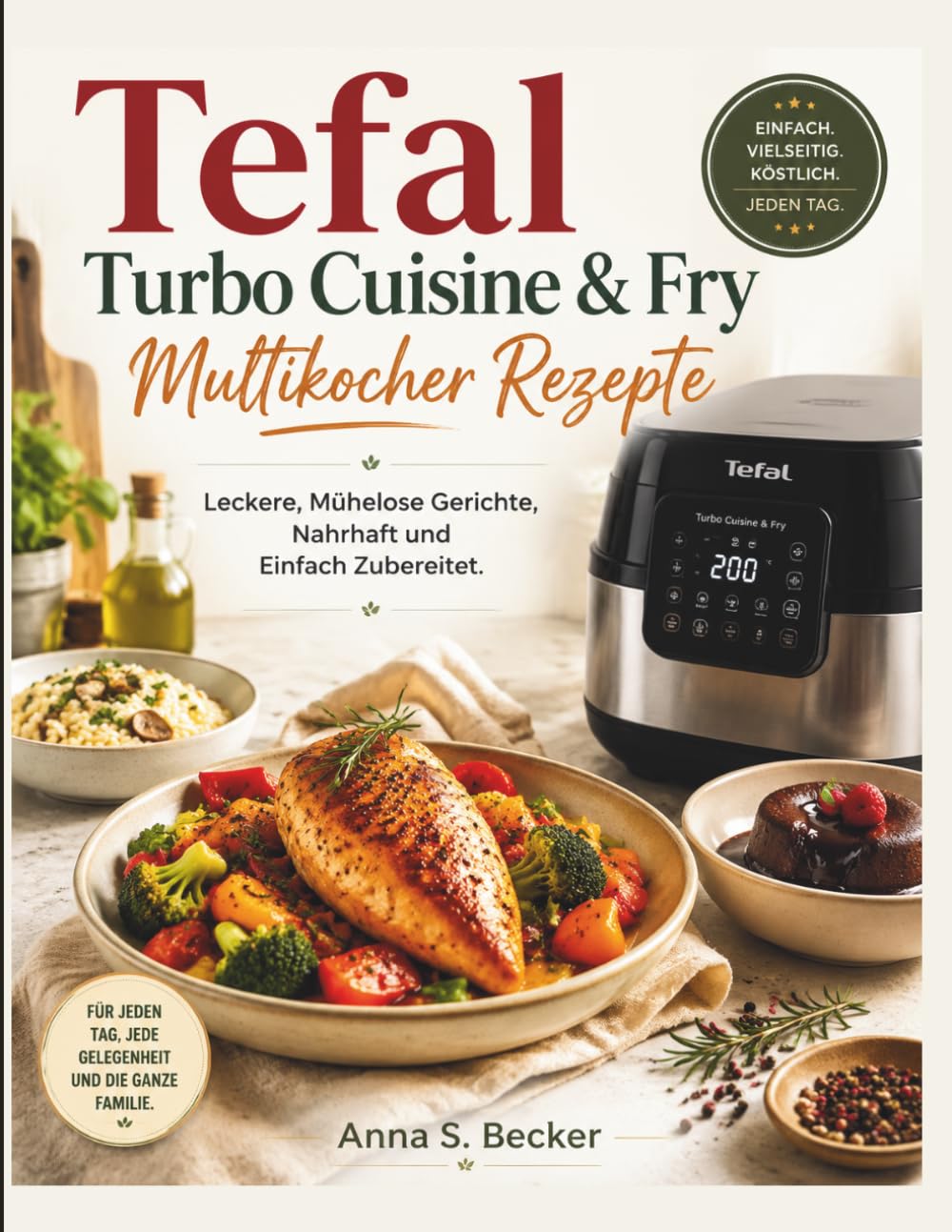 Tefal Turbo Cuisine & Fry Multikocher Rezepte: Leckere, Mühelose Gerichte, Nahrhaft und Einfach Zubereitet.