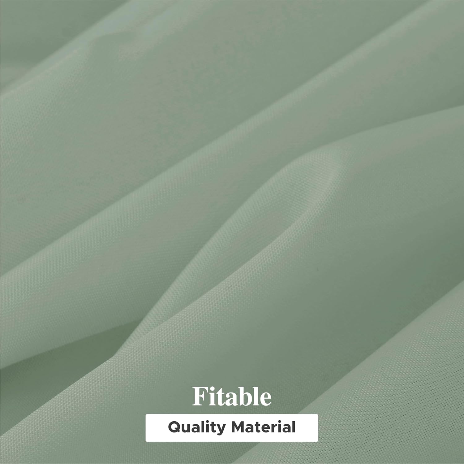 Fitable 6 Pack Sage Green Round Tablecloths - 120 Inches Round - Wrinkle and Stain Resistant Fabric Table Clothes, Washable Polyester Table Covers for Wedding, Party, Banquet, Formal Events - Image 9