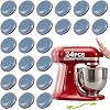 Appliance Sliders for Kitchen 24 PCS Self-adhesive Small Kitchen Finds Appliance Slider Hacks Easy to MovIing & Space Saving Must Have Home Gadgets Mixer Accessories for Countertop