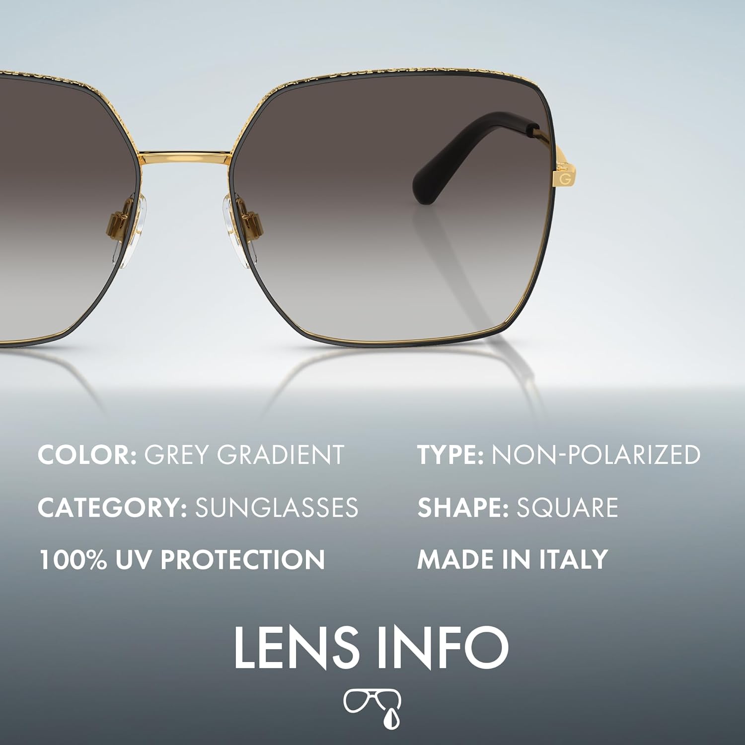 DOLCE & GABBANA DG2242 Óculos de sol de metal quadrado com kit de óculos de luxo em promoção! Veja a oferta e mais achadinhos de Óculos de sol 4 Hoje é o melhor dia para comprar DOLCE & GABBANA DG2242 Óculos de sol de metal quadrado com kit de óculos de luxo com aquele preço maroto! Promoção! Aproveite a oferta! 4