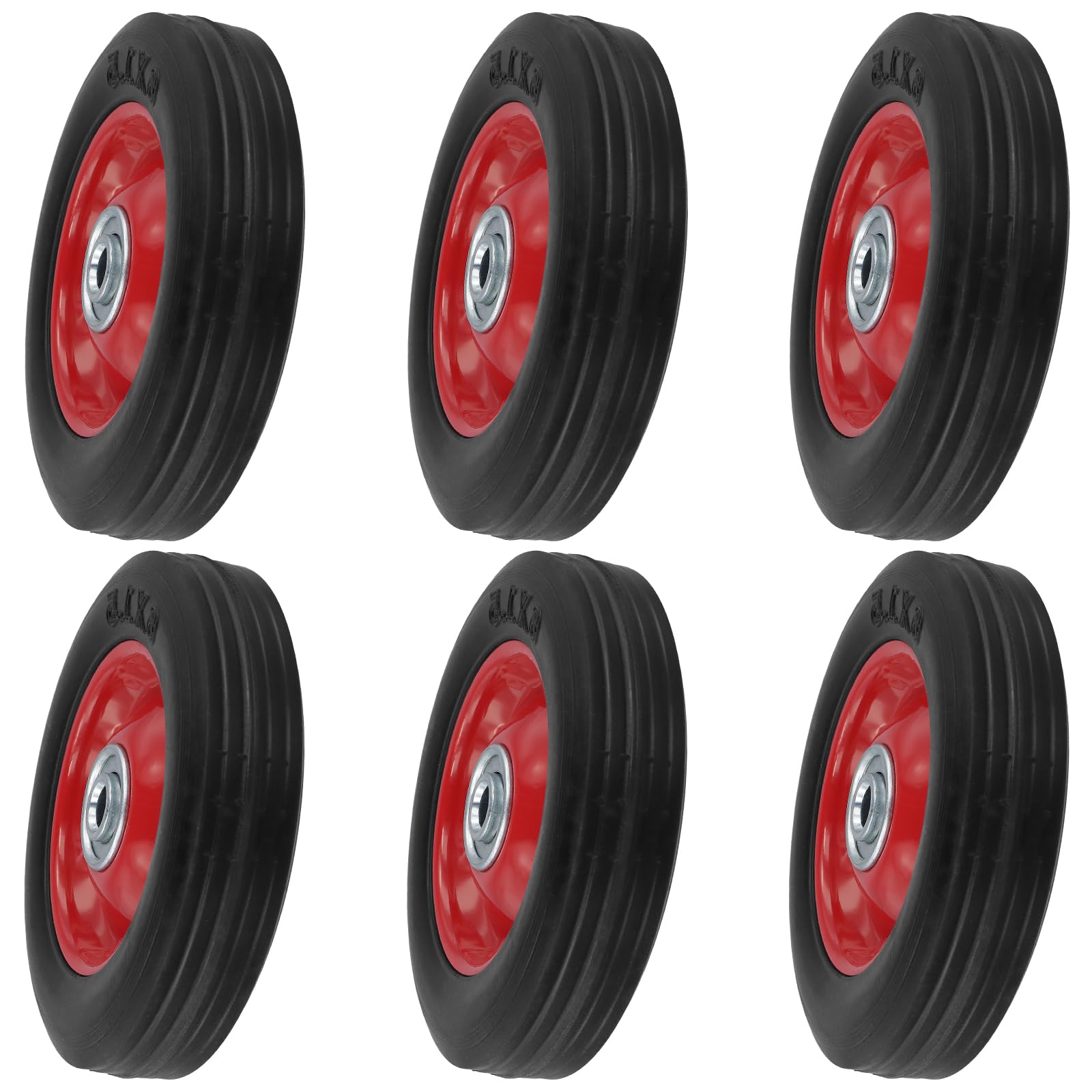Photo 1 of HOZEON 6 Pack Rubber Dolly Tires