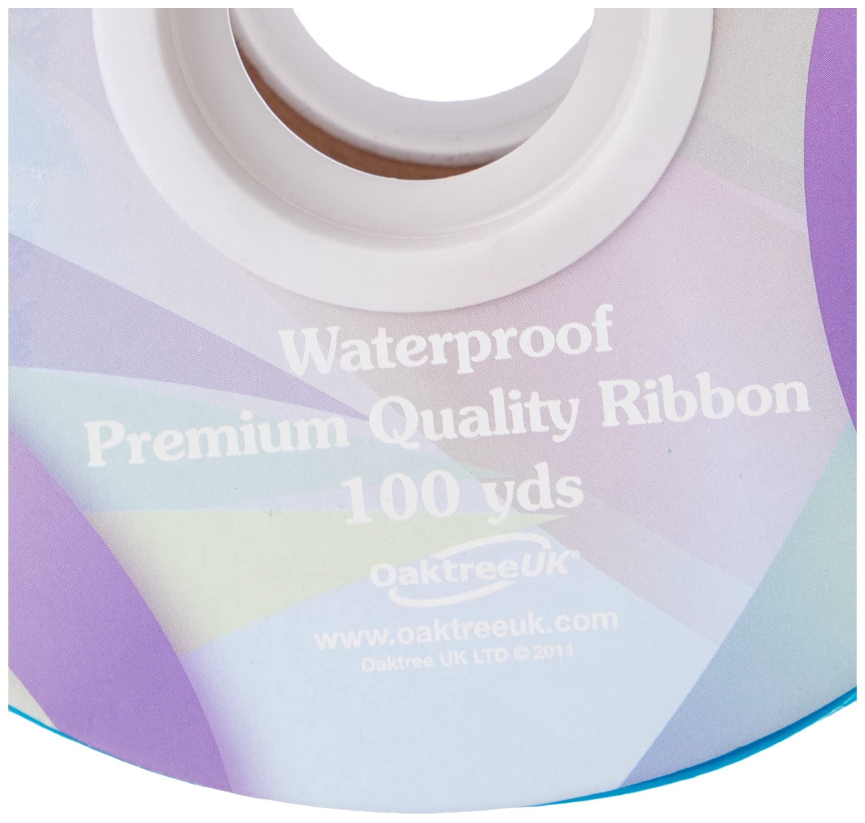 Eleganza Waterproof Poly Ribbon, Turquoise, 50 mm x 91 m - Image 4