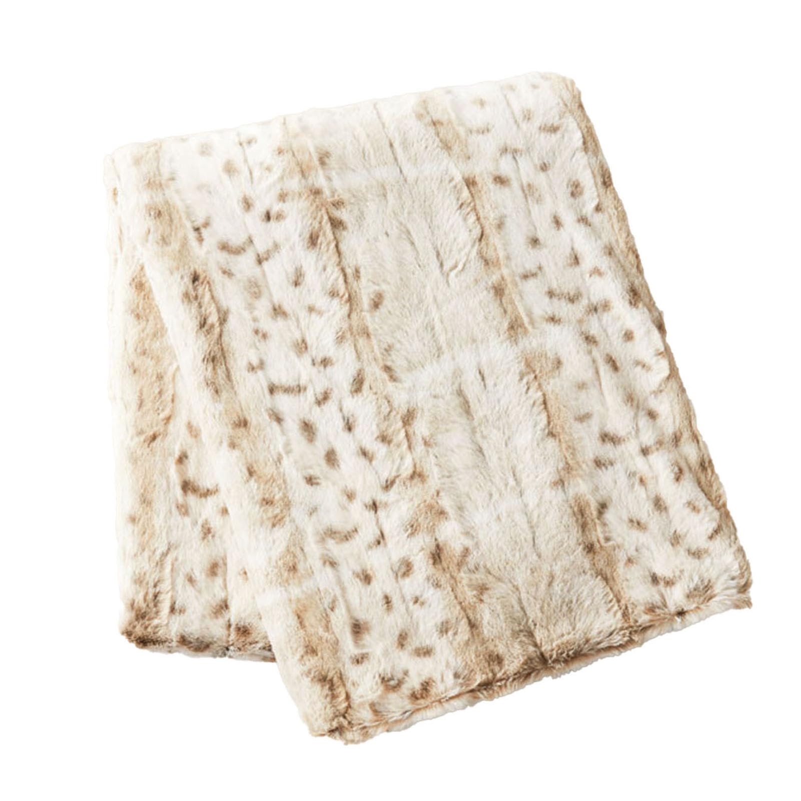 Couverture en peluche cadeau cocooning pour lit et salon design
