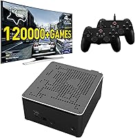 Vista 1 de Kinhank Super Console X PC Box Retro Video Game Console Built-in 120000 Games Win 10 Batocera 33 in 1 4K Dual Screen Output Compatible with