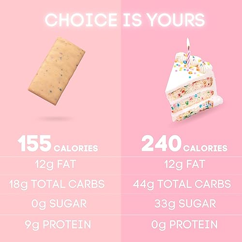 Vista 20 de Snack Keto Bar sin azúcar, bajo en carbohidratos, sin azúcar, con macros aptos para dieta cetogénica