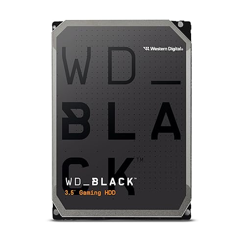 Western Digital 8TB WD_Black Performance Internal Hard Drive HDD - 7200 RPM, SATA 6 Gb/s, 256 MB Cache, 3.5" - WD8002FZBX - 8TB