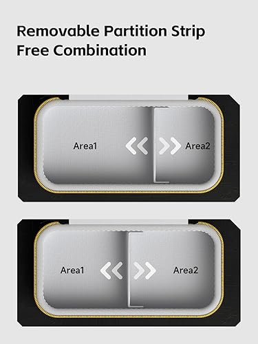 Miniatura 3 de Hagibis Organizador electrónico de viaje Bolsa de viaje EVA Hardshell PU bolsa de transporte portátil para mouse, cargador, cables, banco de