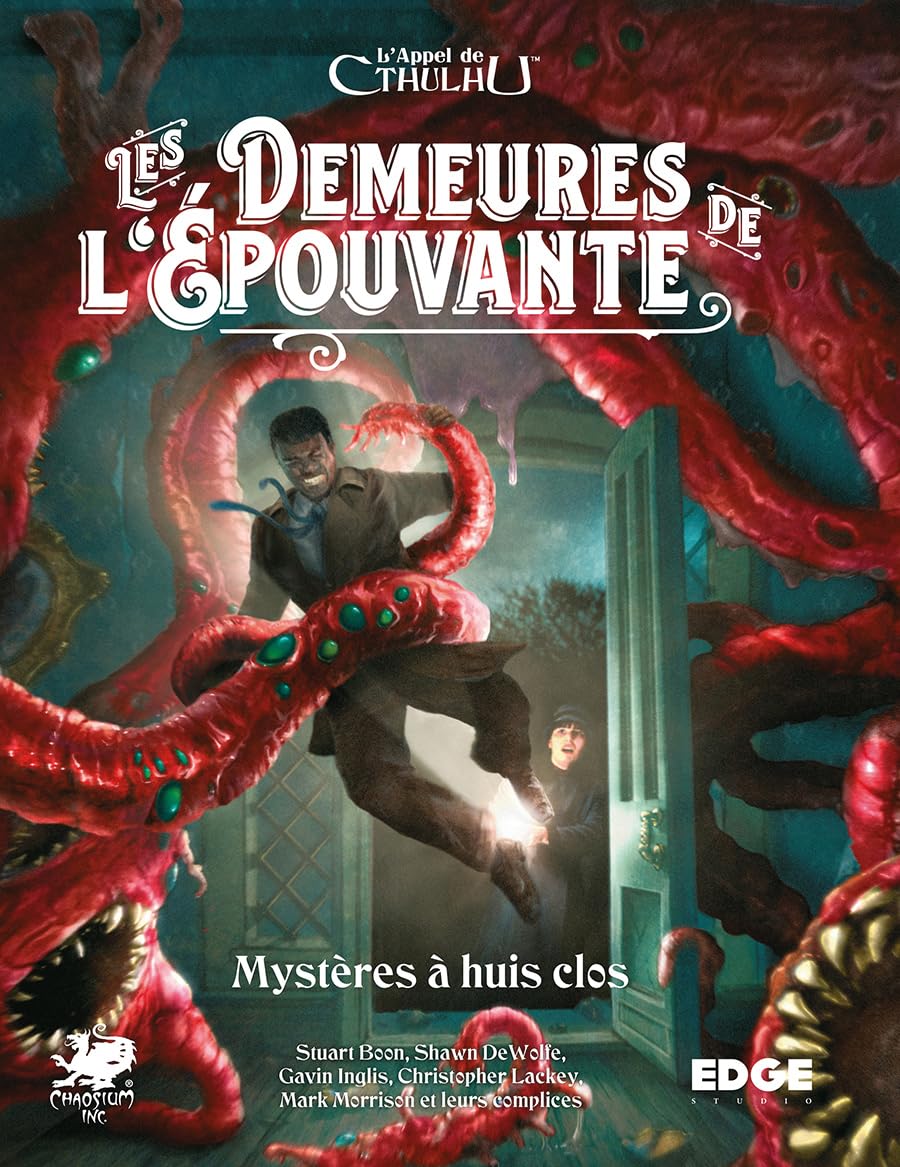 Asmodee Edge Entertainment Cthulhu: Die Heimat der Schreckenden – Gesellschaftsspiele – Rollenspiele – Ermittlungsspiele ab 14 Jahren – 1 bis 6 Spieler – französische Version