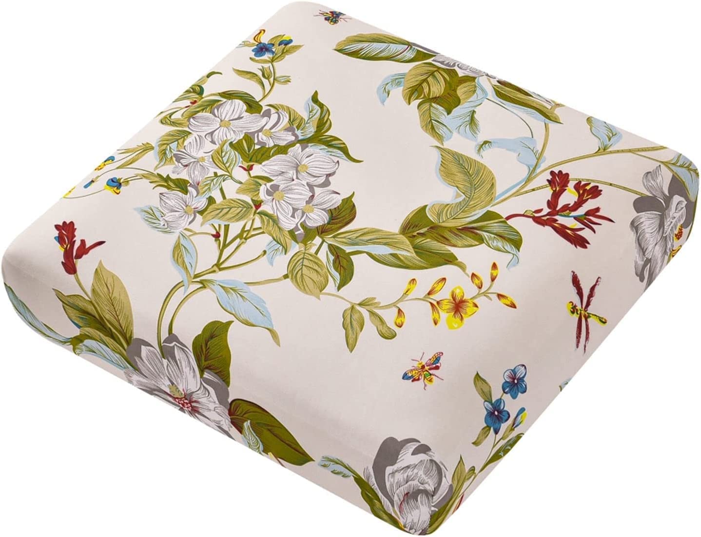 Stretch Sofa Couch Cushion Covers Replacement Chair Seat Cushion Slipcovers Printed Sofa Seat Cover Washable Removal Sofa Seat Cushion Covers with Elastic Bottom ( Color : #8 , Size : 3 posti (150-190