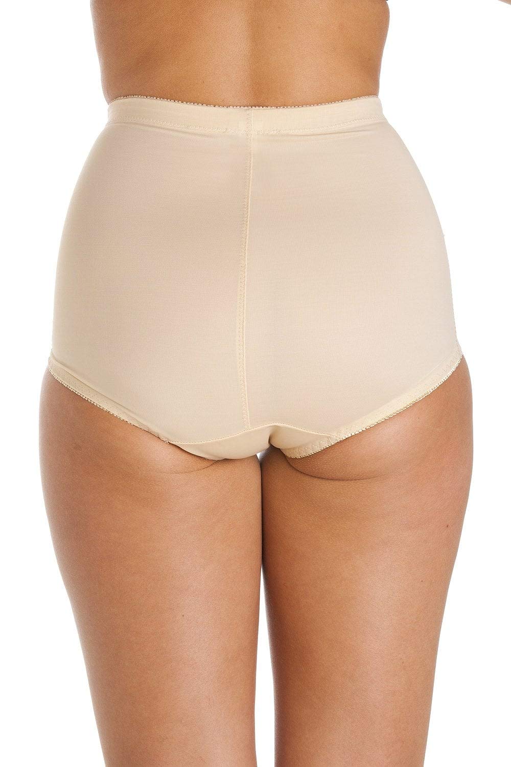 Camille Bella Magic Firm Damen Shapewear Höschen - 2er Pack | Hohe Taille Baumwolle Bauchkontrolle Hosen | Sculpting, Slimming Shaping | Bauchunterstützung Hohe Taille Slip für Frauen