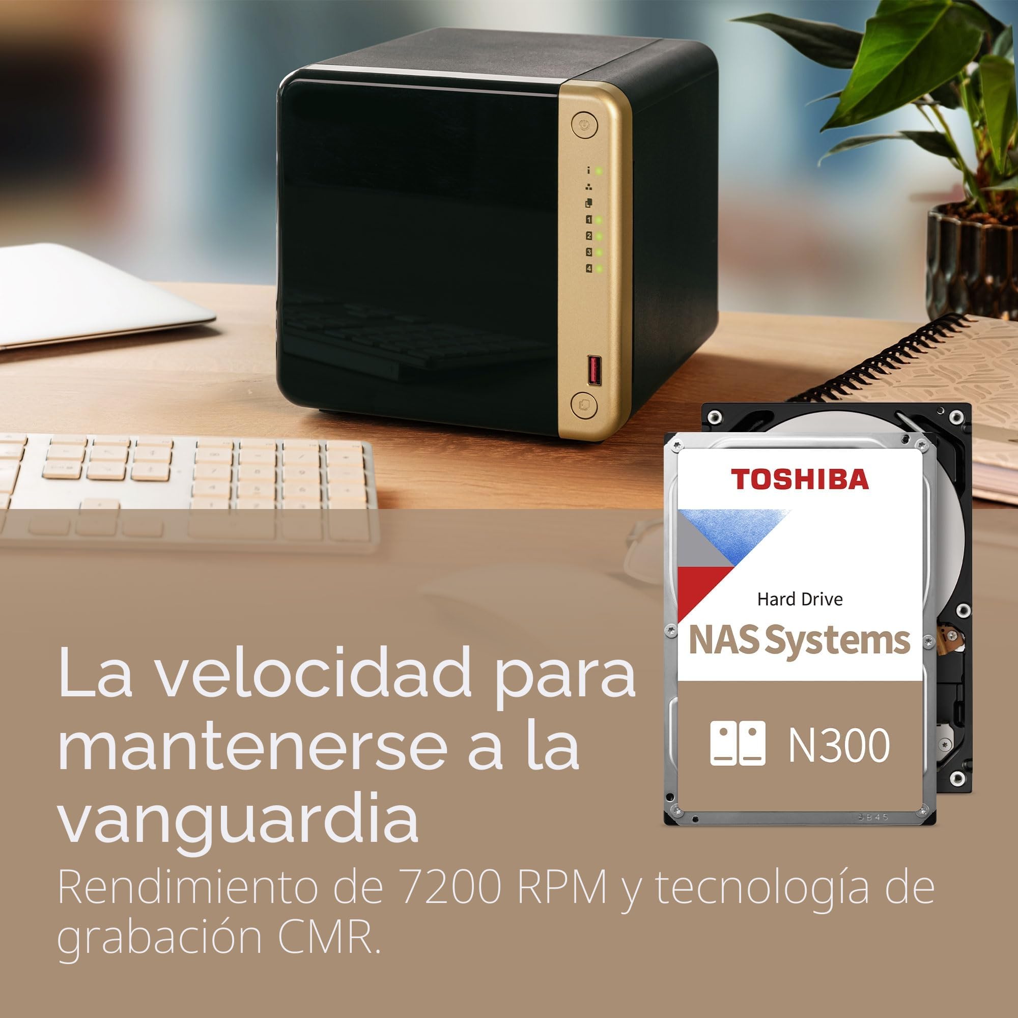 Toshiba N300 Nas Hard Drive 8tb Bulk - Serial Ata - 8.000 Gb (mn10ada800s)