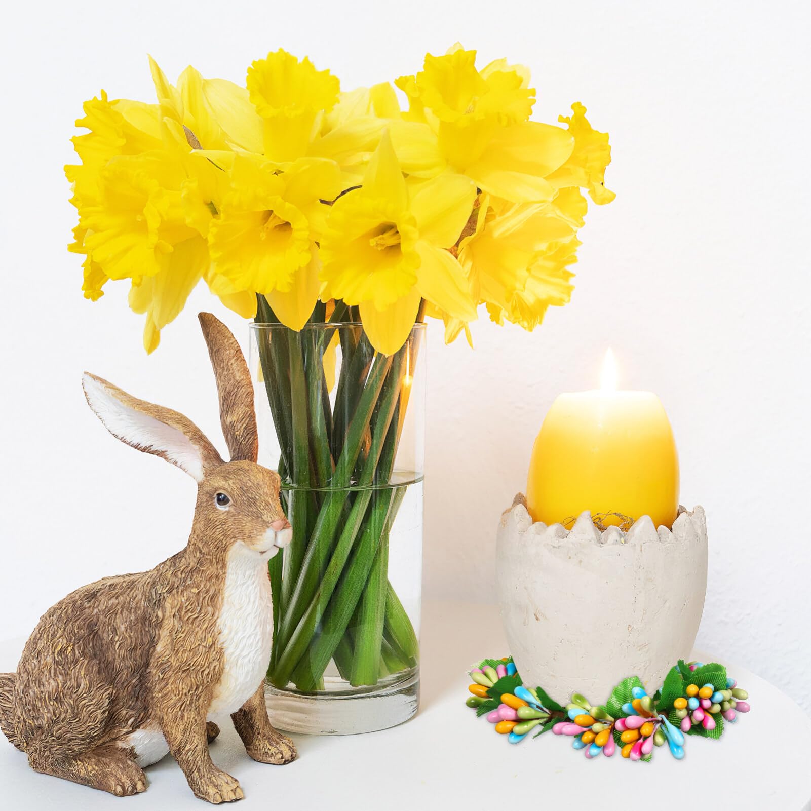 Paquete De 4 Anillos De Vela De Navidad, Coronas De Pascua De 9.06, image size:1601x1601