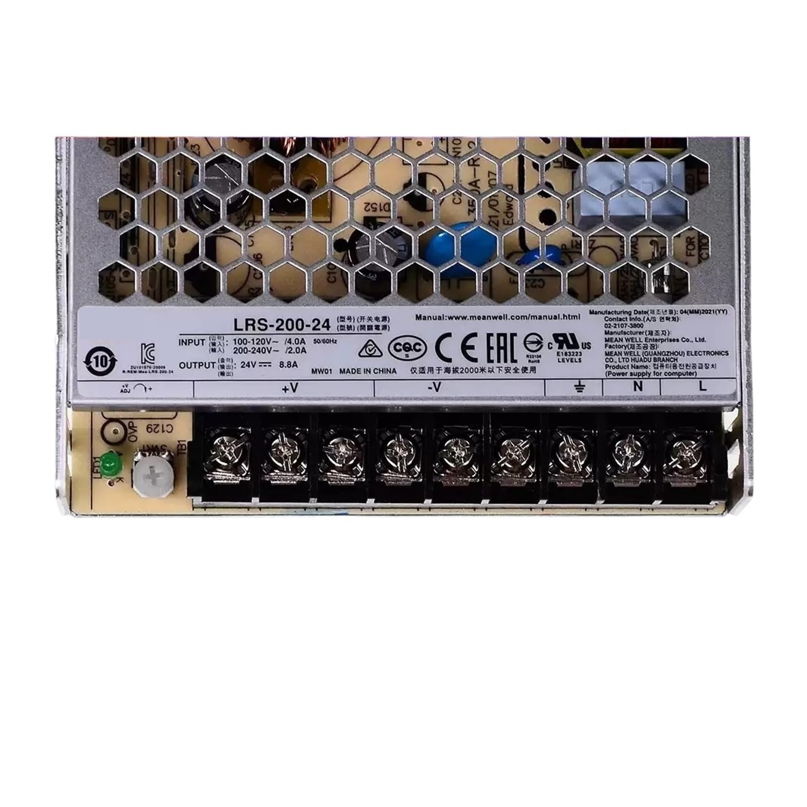 BRODEFUP LRS-200-5 200W Single Output Switching Power Supply LRS-200 series 5V 40A 200W
