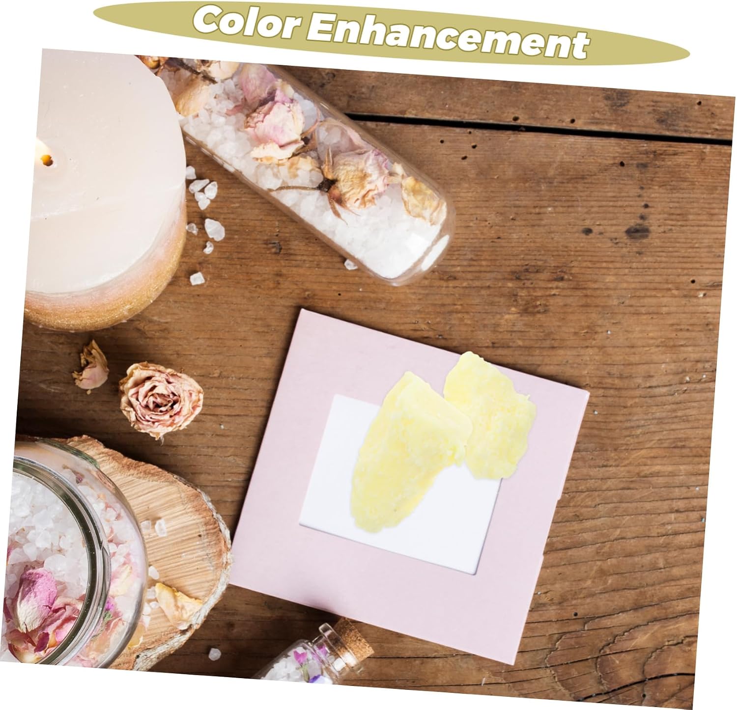 NUOBESTY 50g DIY Candle Making Modifier Wax Additive for Bright Colors Bubble Candle Making Supplies Wax Enhancer for Home and Commercial Use