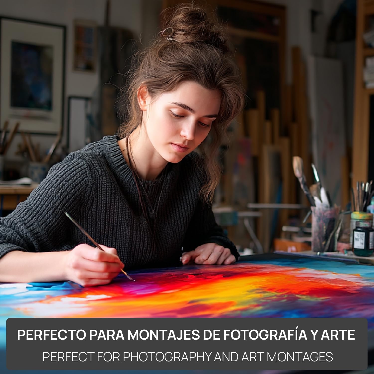 OFITURIA Cartón Pluma Negro A4 (21x29.7 cm) Pack 2 ud, Plancha de Poliestireno Expandido Ligero y Rígido, Foamboard Multiusos de Fácil Corte, para Manualidades y Maquetas, 5 mm