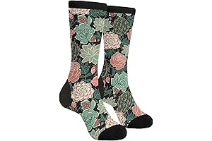 Succulent Socks: Nature's Grace on Your Feet