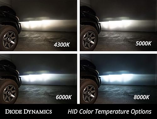 Miniatura 5 de Diode Dynamics Bombillas HID OEM de repuesto compatibles con Chevrolet Camaro 2014-2018 (par), 6000 K