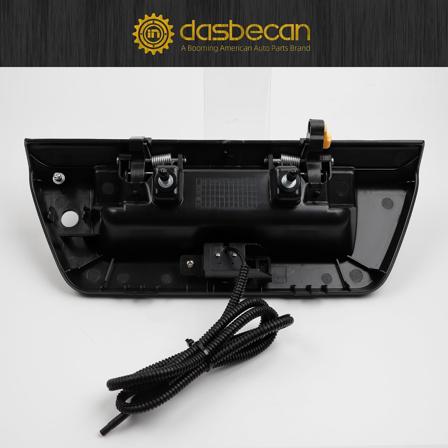Dasbecan Tailgate Handle w/Backup Camera Compatible with Ford F150 F-150 2015 2016 2017 2018 Liftgate Latch Handle with Reverse Parking Rearview Camera Replace# FL3Z-9943400-BA
