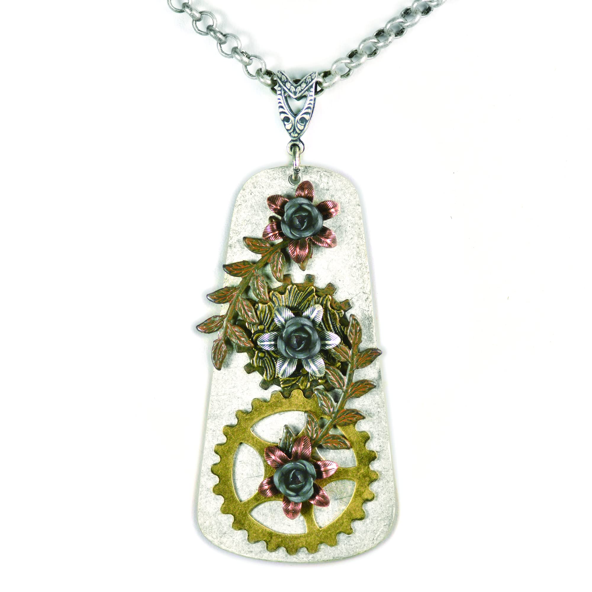 NoMonetSteampunk Femme Fatale Necklace - Anne Bonny Steampunk Necklace
