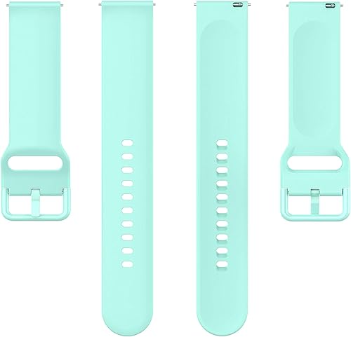 Vista 16 de RuenTech Compatible con las correas de reloj inteligente TOOBUR IDW17, correa de silicona flexible de repuesto para reloj inteligente TOOBUR IDW17