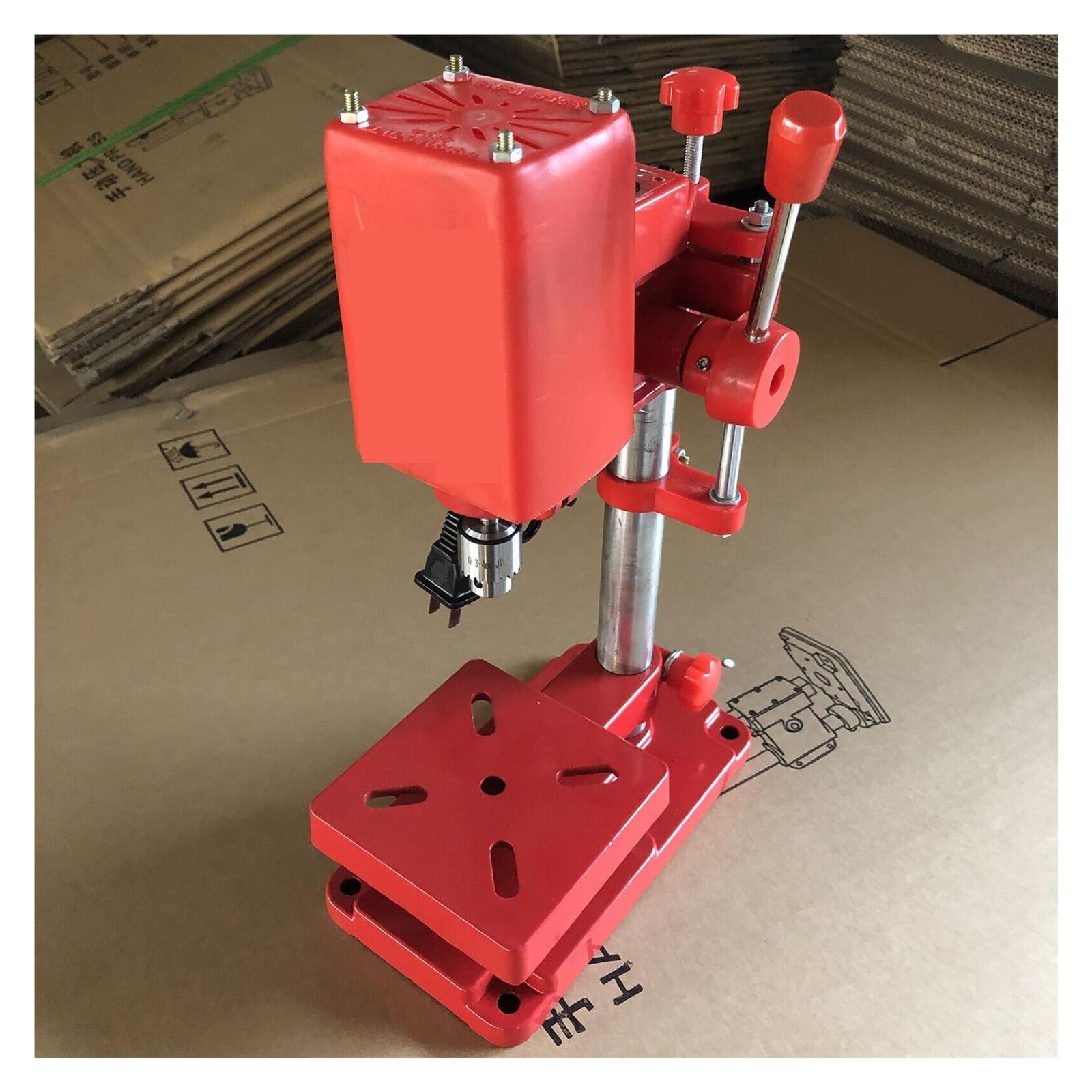 Trapano a colonna da banco, Supporto for mini trapano a colonna da banco Trapano for utensili da lavoro in metallo di alta precisione, supporto for trapano a colonna da banco Compatto e di alta precis