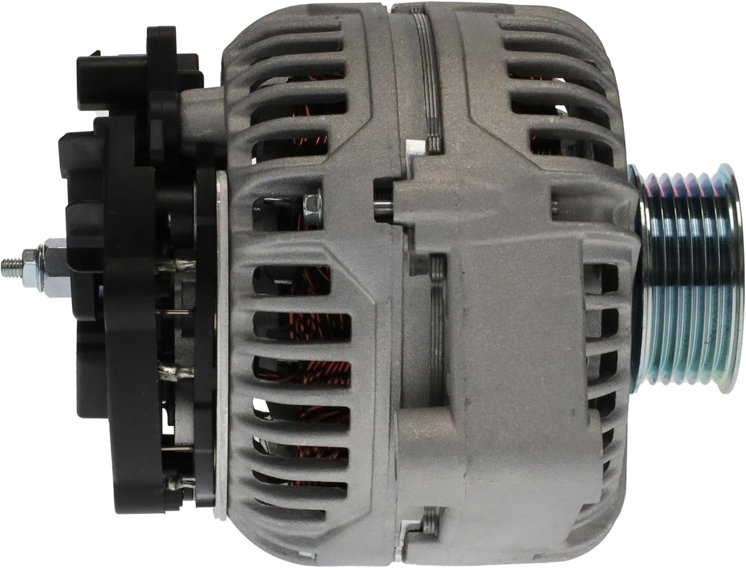OEG Parts New Alternator Compatible With Cadillac Escalade, Avalanche, Tahoe Silverado, GMC Suburban Sierra 6.0 5.3 4.8 V8 4.3 V6 2005-2007 0124525072, 0124525104, 15128978, 15200269, ABO0245