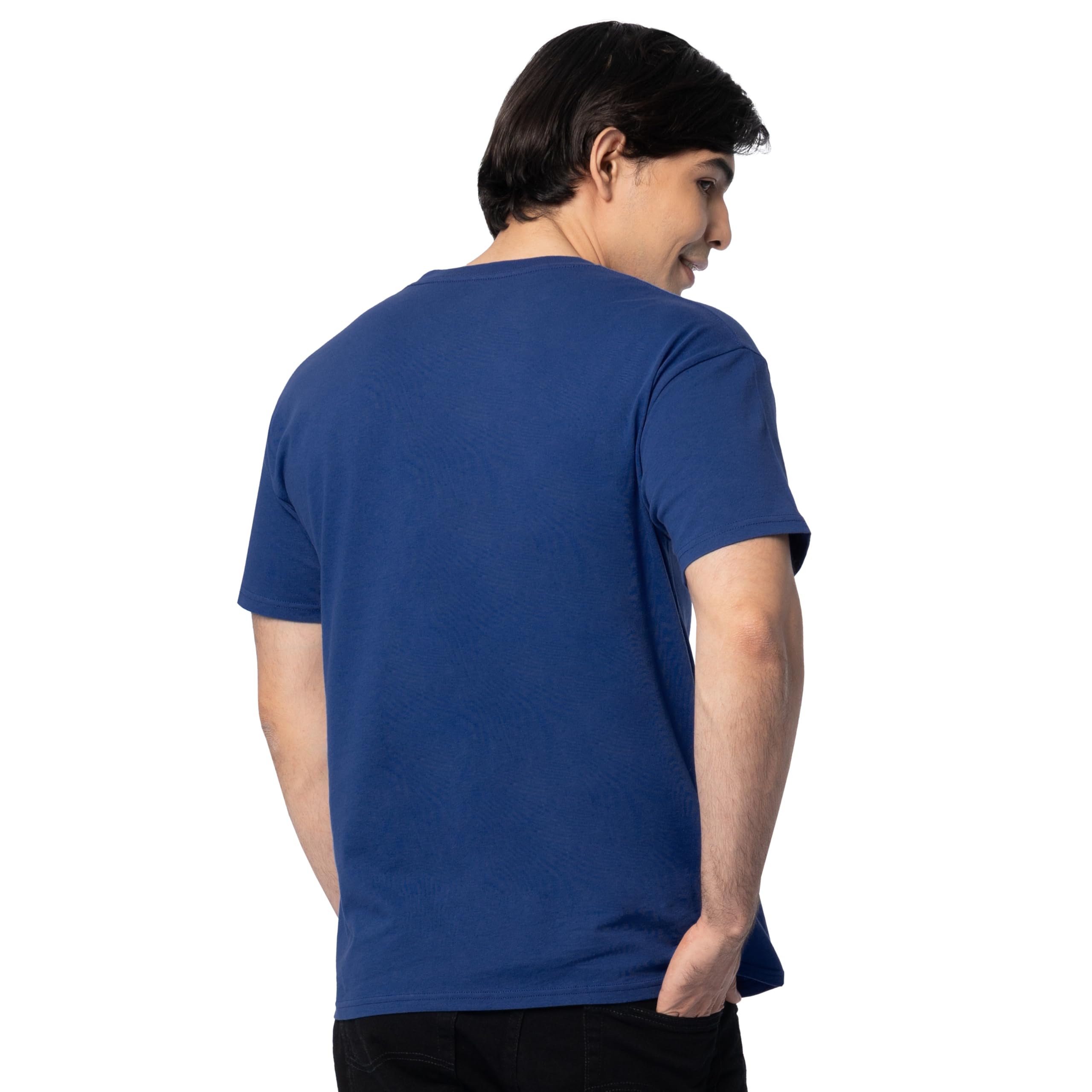 Fruit of the Loom Męskie bawełniane koszulki Eversoft, oddychające i odprowadzające wilgoć z kontrolą zapachu, rozmiary S-4x