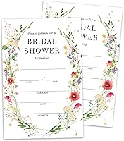 Vista 9 de Juego de 25 invitaciones de eucalipto para despedida de soltera con sobres, invitaciones de vegetación para despedida de soltera, invitaciones