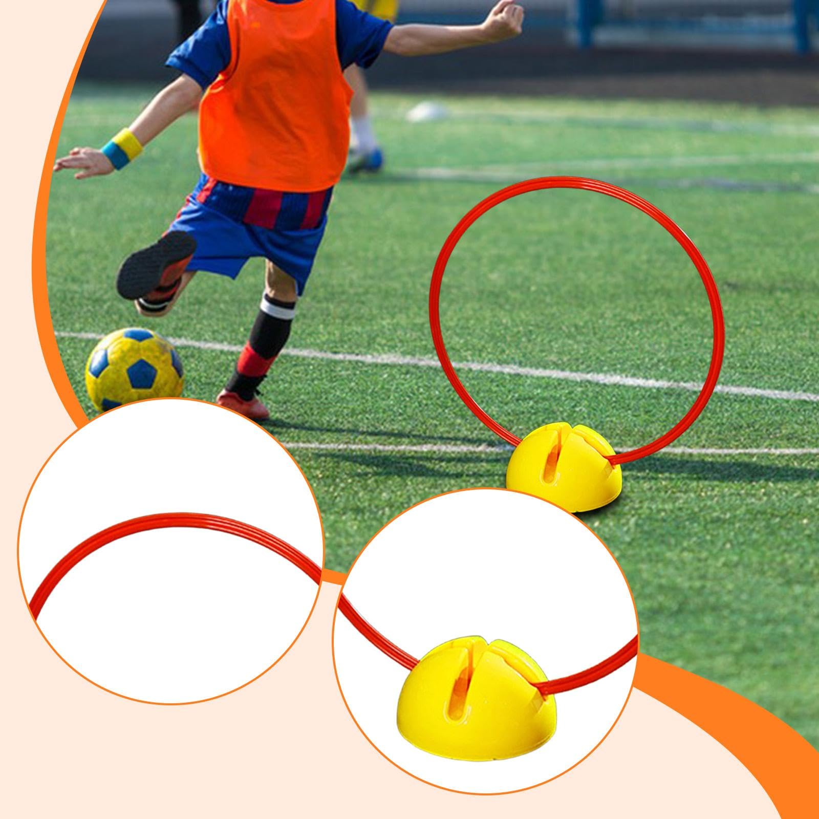 harayaa Allenamento di Agilità, velocità E Agilità, Gioco di Gambe, Cerchio Multiuso per La Ginnastica