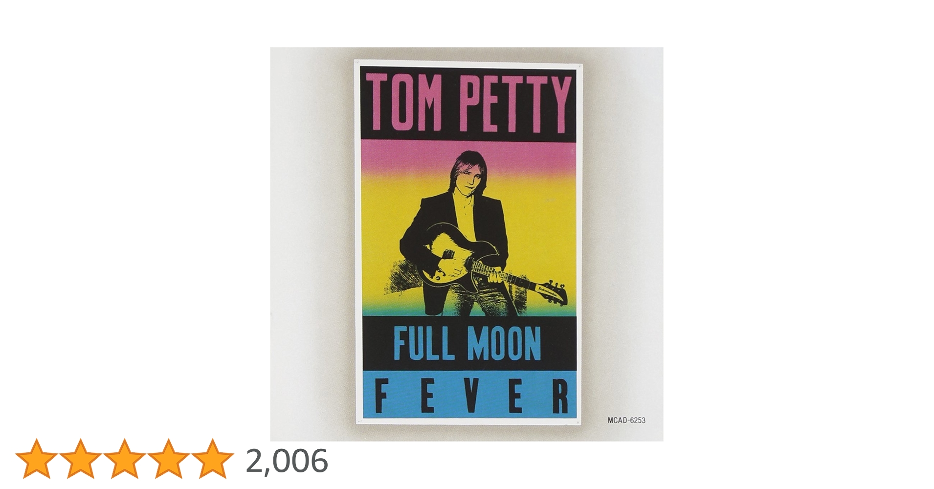 トム・ペティ　Tom Petty　フル・ムーン・フィーヴァー　Ｔシャツ　メンズM トム・ペティ Tom Petty フル・ムーン・フィーヴァー Tシャツ メンズM