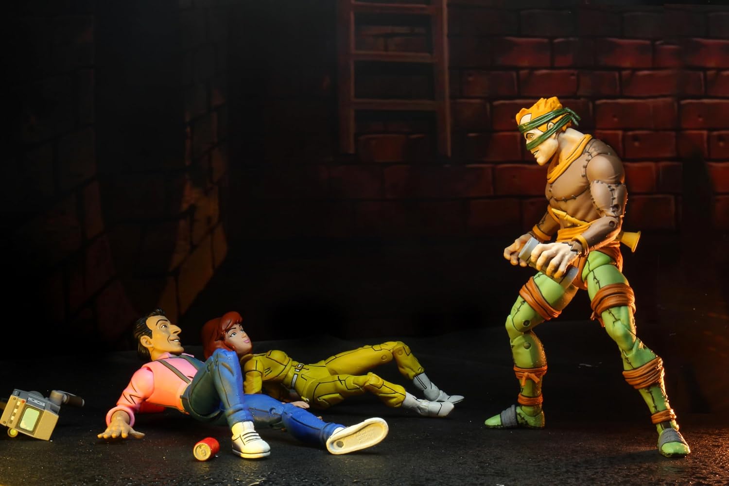 Teenage Mutant Ninja Turtles Cartoon Series 7 Inch Action Figure 2-Pack Exclusive - Rat King & Vernon