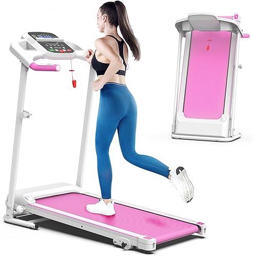 FYC Folding Treadmill for Small Apartment, Electric Running Machine for Home Gym, Fitness Workout Walking Easily Install, Space Save