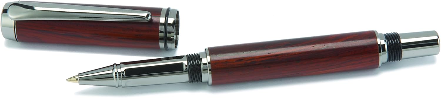 WOODRIVER Project Kit - Navigator Screw Cap Pen, Black Titanium Finish