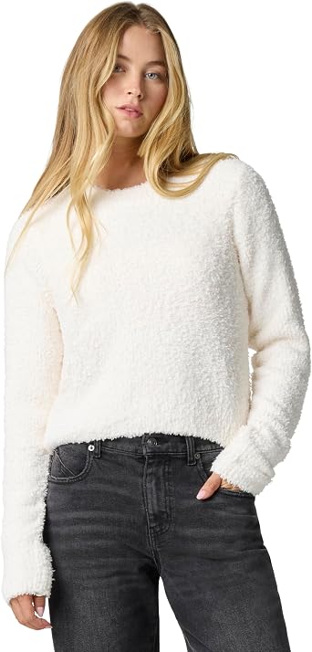 Florence by Mills Womens Eyelash Crewneck